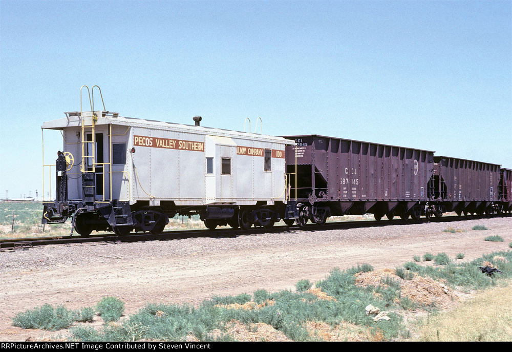 Pecos Valley Southern caboose #100